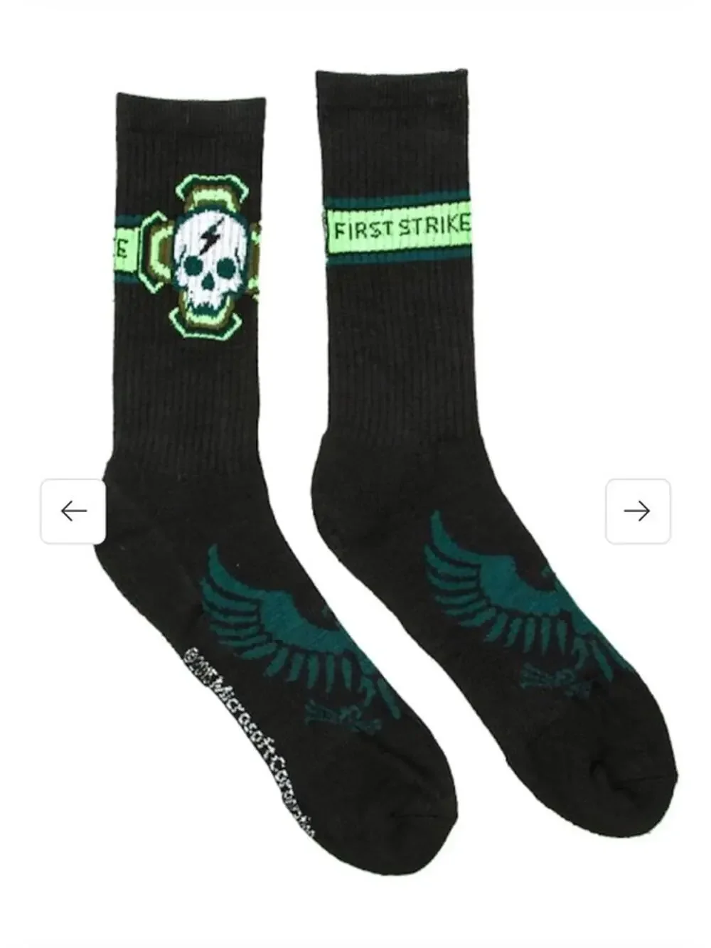 Bio World Halo 5 First Strike Men’s Crew Socks New NWT Size 10-13